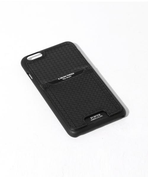 PORTER（ポーター）の「PORTER×B印 YOSHIDA iPhone6 PLUS CASE（型押しレザー）（スマホケース/カバー・メンズ・ブラック・ONE SIZE）」の4枚目の写真