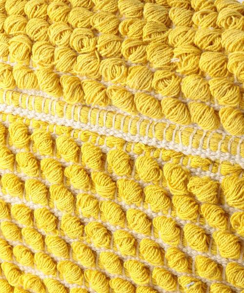 Another Edition（アナザーエディション）の「ジャカードフリンジクラッチバッグ/AEBC JQ FRNG CLT◆（ショルダーバッグ・レディース・ブラウン/イエロー/ライトブルー・FREE）」の5枚目の写真