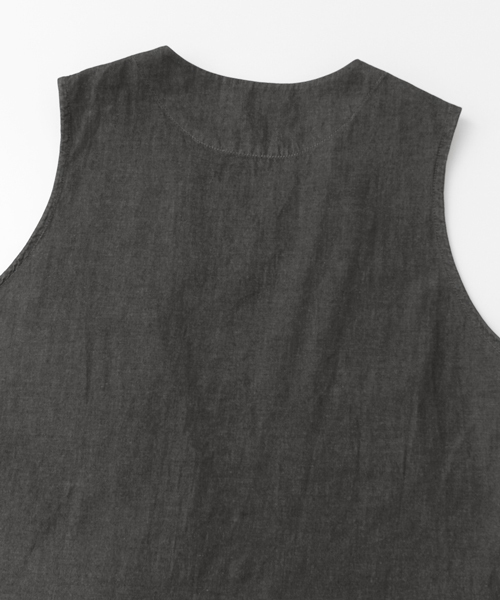 URBAN RESEARCH DOORS MENS（アーバンリサーチ ドアーズ メンズ）の「DOORS コーマデニムP/Oベスト（ベスト・メンズ・ブラック/インディゴブルー・40/38）」の10枚目の写真