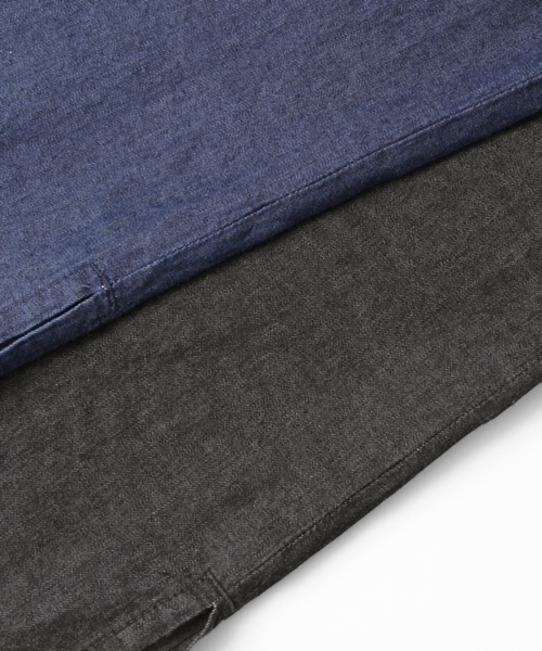 URBAN RESEARCH DOORS MENS（アーバンリサーチ ドアーズ メンズ）の「DOORS コーマデニムP/Oベスト（ベスト・メンズ・ブラック/インディゴブルー・40/38）」の11枚目の写真