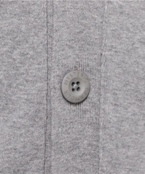 HYSTERIC GLAMOUR（ヒステリックグラマー）の「FOX BAR pt CD（カーディガン/ボレロ・メンズ・ネイビー/トップグレー/レッド・MEDIUM/SMALL）」の4枚目の写真