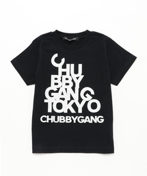 CHUBBYGANG | デザインロゴプリント半袖Tシャツ(Tシャツ/カットソー)