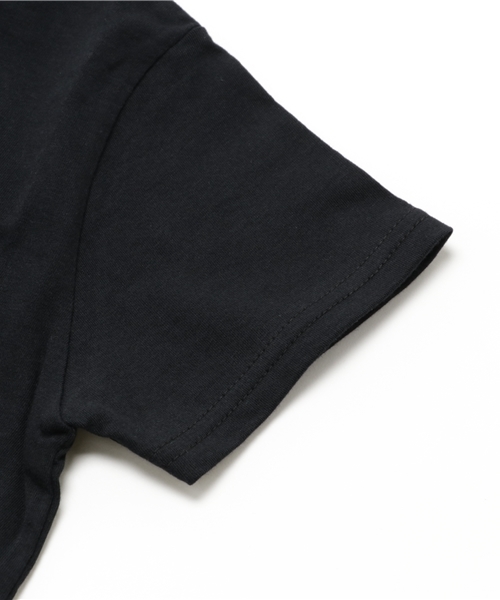 CHUBBYGANG(チャビーギャング)の「デザインロゴプリント半袖Tシャツ(Tシャツ/カットソー・キッズ・ブラック/ホワイト/ライトグレー・110/100/120/140/160/150/130)」の8枚目の写真