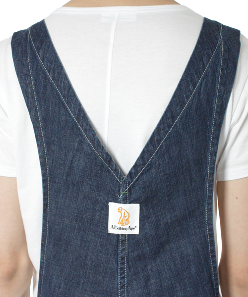 A BATHING APE（アベイシングエイプ）の「OVERALL DISTRESSED（サロペット/オーバーオール・メンズ・ダークインディゴブルー・SMALL/MEDIUM/X-LARGE/LARGE）」の5枚目の写真
