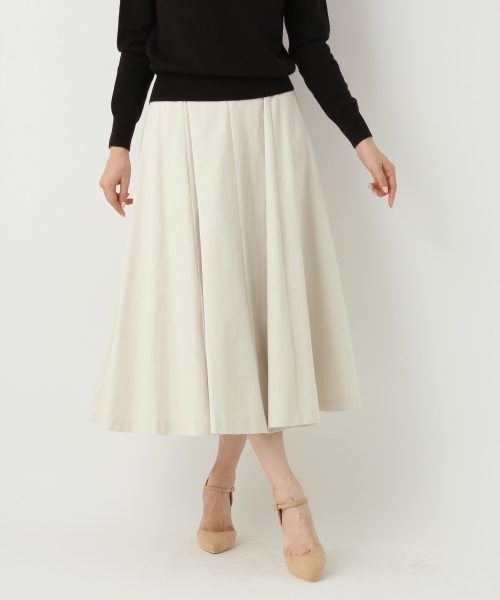 A part by（アパートバイ）の「【CLASSY.6月号掲載】CPNキリカエミディスカート 748118 （スカート・レディース・ベージュ/アイボリー/ダークネイビー/ピンク/レッド・LARGE/MEDIUM）」の17枚目の写真