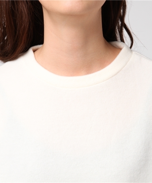 POU DOU DOU(プードゥドゥ)の「起毛ニットソーフリルプルオーバー(Tシャツ/カットソー・レディース・アイボリー/ベージュ/ネイビー/グレー/ライトグレー/ライトベージュ・3)」の10枚目の写真