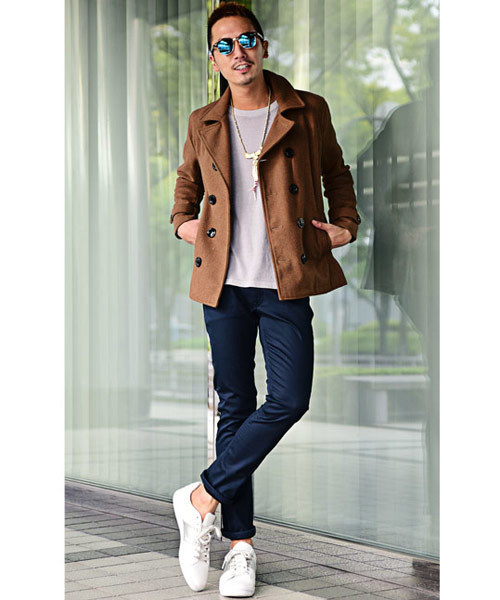 JOKER(ジョーカー)の「【JOKER】あったか裏起毛防寒スキニーパンツ(チノパンツ・メンズ・ホワイト/ブラック/ベージュ/ネイビー/カーキ/カモフラージュ/グレー系その他/ブルー系その他/グレー系カモフラージュ/ワイン/ブルー系その他2/ブルー系その他3・S/M/L/XL)」の20枚目の写真