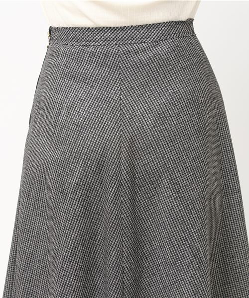 RIVE DROITE（リヴドロワ）の「チェックフレアースカート（スカート・レディース・パープル/グレー・38）」の5枚目の写真