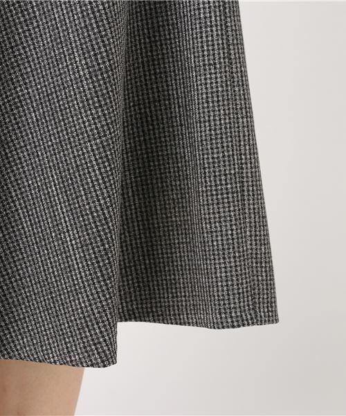 RIVE DROITE（リヴドロワ）の「チェックフレアースカート（スカート・レディース・パープル/グレー・38）」の6枚目の写真