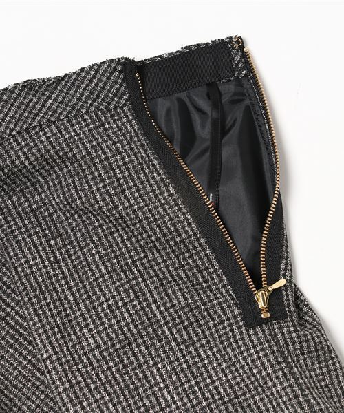 RIVE DROITE（リヴドロワ）の「チェックフレアースカート（スカート・レディース・パープル/グレー・38）」の8枚目の写真