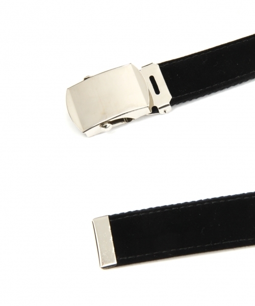 RAGEBLUE（レイジブルー）の「ベロアGIロングベルト/776990（ベルト・メンズ・パープル/ブラック/ワインレッド・FREE）」の4枚目の写真