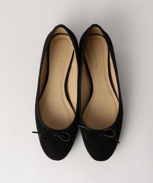 green label relaxing（グリーンレーベルリラクシング）の「FM バレエシューズ（バレエシューズ・レディース・ブラック/シルバー/ホワイト・S(22.5)/LL(25.5)/M(23.5)/L(24.5)）」の13枚目の写真