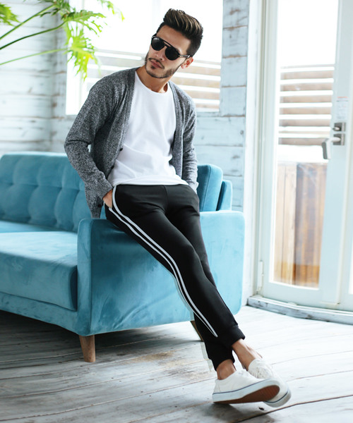 jiggys shop(ジギーズショップ)の「スウェット ストレッチスキニージョガーパンツ イージーパンツ ワンマイルウェア(スウェットパンツ・メンズ・グレー系その他2/ブラック系その他3/ブラック系その他2/グレー系その他/ブラック系その他/ホワイト系その他/ミックスグレー/ネイビー/ブラック/ブルー系その他/ブルー系その他2/杢グレー/グレー系その他3/チャコールグレー/グレー系その他4/グレー系その他5・MEDIUM/LARGE/X-LARGE/SMALL/X-SMALL)」の20枚目の写真