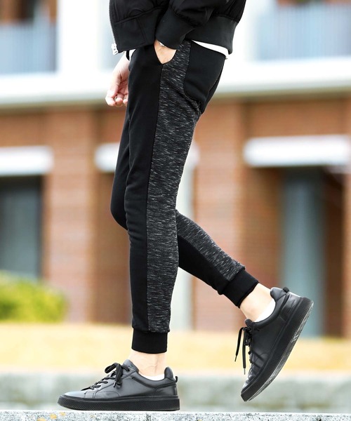 jiggys shop(ジギーズショップ)の「スウェット ストレッチスキニージョガーパンツ イージーパンツ ワンマイルウェア(スウェットパンツ・メンズ・グレー系その他2/ブラック系その他3/ブラック系その他2/グレー系その他/ブラック系その他/ホワイト系その他/ミックスグレー/ネイビー/ブラック/ブルー系その他/ブルー系その他2/杢グレー/グレー系その他3/チャコールグレー/グレー系その他4/グレー系その他5・MEDIUM/LARGE/X-LARGE/SMALL/X-SMALL)」の13枚目の写真