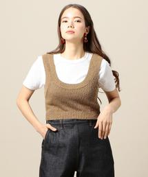 BEAUTY&YOUTH UNITED ARROWS | BY テンジクショートノースリーブニット(ニット/セーター)