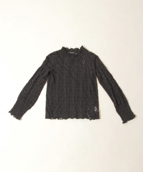 PAGEBOY(ページボーイ)の「ストライプレースインナーセット(Tシャツ/カットソー・レディース・ホワイト/ブラック/ベージュ・FREE)」の10枚目の写真