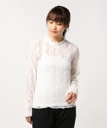 PAGEBOY | ストライプレースインナーセット(Tシャツ/カットソー)