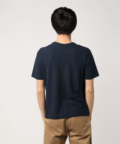 SHIPS(シップス)の「roberto collina(ロベルト コリーナ): ショートスリーブ Tシャツ(Tシャツ/カットソー・メンズ・ホワイト/オリーブ/ネイビー・46/48/50)」の5枚目の写真