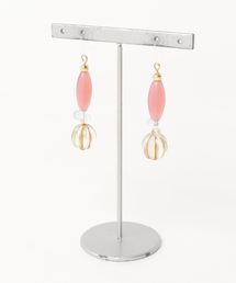 【AMULET】透明フックピアス