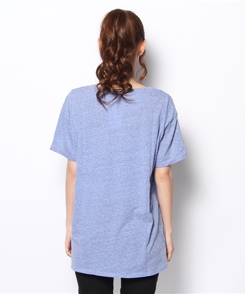 LOVE BOAT(ラブ・ボート)の「バイカーBIG Tシャツ(Tシャツ/カットソー・レディース・ブラック系/グレー系2/ブルー系・FREE)」の6枚目の写真