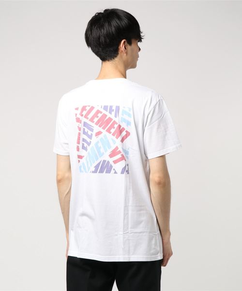 ELEMENT(エレメント)の「ELEMENT メンズ CUBE SS Tシャツ(Tシャツ/カットソー・メンズ・ブラック/ホワイト・MEDIUM/LARGE/X-LARGE)」の5枚目の写真
