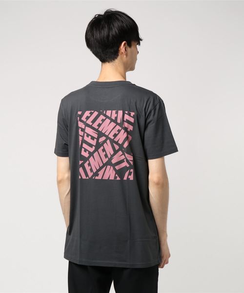 ELEMENT(エレメント)の「ELEMENT メンズ CUBE SS Tシャツ(Tシャツ/カットソー・メンズ・ブラック/ホワイト・MEDIUM/LARGE/X-LARGE)」の3枚目の写真
