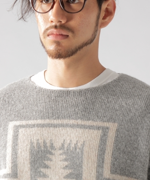 PENDLETON(ペンドルトン)の「【PENDLETON(ペンドルトン)】別注HARDING プルオーバー 18AW(ニット/セーター・メンズ・グレー/ライトブラウン・MEDIUM/LARGE)」の11枚目の写真