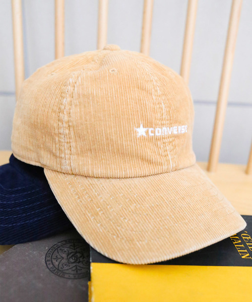 CONVERSE（コンバース）の「∴WEGO/CONVERSE別注コールキャップ（キャップ・メンズ・ブラック/ベージュ/ネイビー/マスタード/ワイン・FREE）」の3枚目の写真
