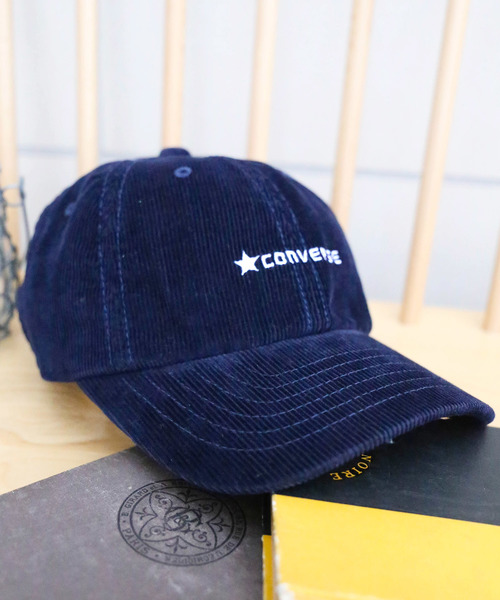 CONVERSE（コンバース）の「∴WEGO/CONVERSE別注コールキャップ（キャップ・メンズ・ブラック/ベージュ/ネイビー/マスタード/ワイン・FREE）」の4枚目の写真