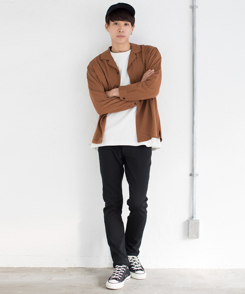 CONVERSE（コンバース）の「∴WEGO/CONVERSE別注コールキャップ（キャップ・メンズ・ブラック/ベージュ/ネイビー/マスタード/ワイン・FREE）」の19枚目の写真