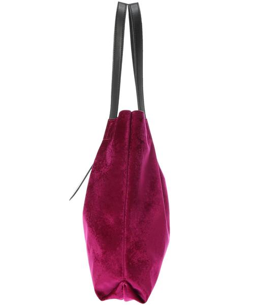 YECCA VECCA（イェッカヴェッカ）の「ベロアベルトデザインバッグ（ハンドバッグ・レディース・ブラック/グレー/ピンク/イエロー・FREE）」の10枚目の写真