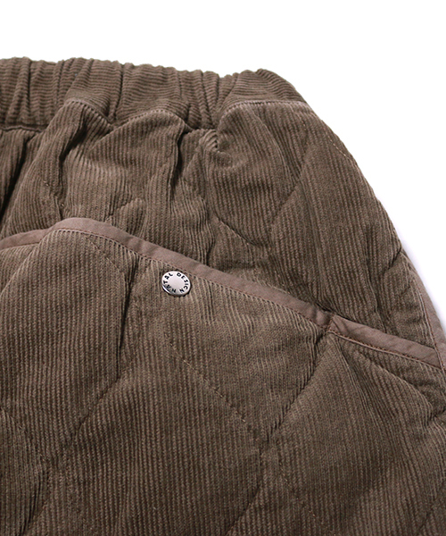 NATAL DESIGN(ネイタルデザイン)の「QUILTED SHORTS CORD(その他パンツ・メンズ・グレー/オリーブ/ネイビー/ブラウン・X-SMALL/SMALL/MEDIUM/LARGE)」の5枚目の写真