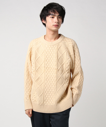 WEGO | WEGO VINTAGE/フィッシャーマンニット(ニット/セーター)