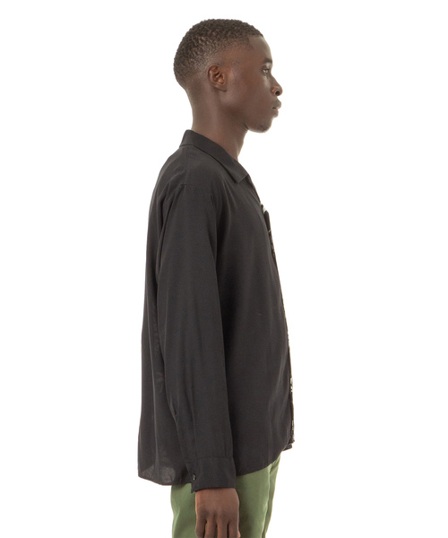 Sandinista(サンディニスタ)の「Rayon Open Collar Shirt / レーヨン開襟長袖シャツ(シャツ/ブラウス・メンズ・ホワイト/ブラック/その他1/その他2・SMALL/MEDIUM/LARGE)」の13枚目の写真