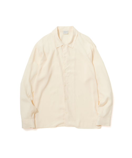 Sandinista(サンディニスタ)の「Rayon Open Collar Shirt / レーヨン開襟長袖シャツ(シャツ/ブラウス・メンズ・ホワイト/ブラック/その他1/その他2・SMALL/MEDIUM/LARGE)」の21枚目の写真