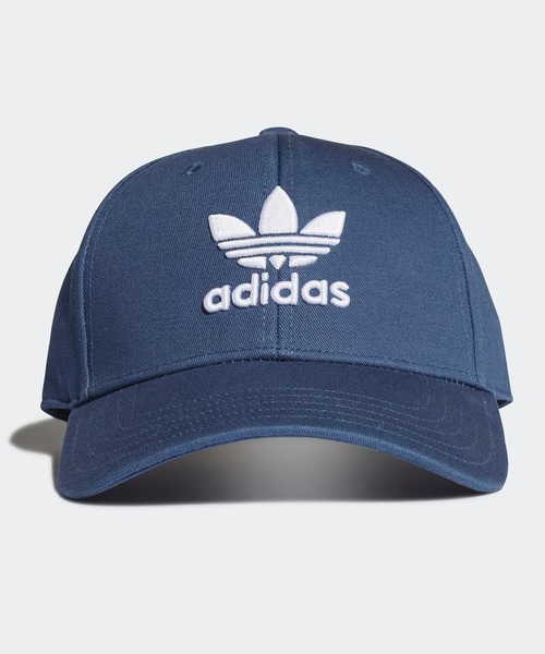 adidas（アディダス）の「トレフォイル クラシック ベースボール キャップ [TREFOIL CLASSIC BASEBALL CAP]  / アディダスオリジナルス adidas Originals（キャップ・メンズ・サーモンピンク/ネイビー/ブラック×カーキ/マルーン/イエロー/オレンジ/ライトピンク/ブラック×ホワイト/ベビーピンク/バーガンディー/グレー/ダークブルー/ホワイト×ブラック/ピンクベージュ/ネイビー×ホワイト/コーラルピンク/ホワイト×ブルー/ヘザーグレー/ブルー/ワインレッド/ブルー系その他/ピンク系その他/スカイブルー/ブルー系その他2/ベージュ/グリーン/インディゴブルー/ブルー系その他3/ブラウン/ライトベージュ/オリーブ/ホワイト/ダークインディゴブルー/グレー系その他/グリーン系その他/ブラウン系その他・LARGE/X-LARGE/MEDIUM/SMALL/S）」の21枚目の写真