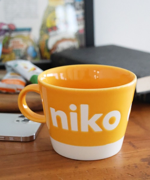 niko and...（ニコアンド）の「オリジナルニコロゴタップリマグ（グラス/マグカップ/タンブラー・レディース・グリーン/イエロー/ブルー/グレー/ブラウン/レッド/ライトイエロー・0）」の6枚目の写真