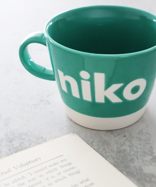 niko and...（ニコアンド）の「オリジナルニコロゴタップリマグ（グラス/マグカップ/タンブラー・レディース・グリーン/イエロー/ブルー/グレー/ブラウン/レッド/ライトイエロー・0）」の3枚目の写真