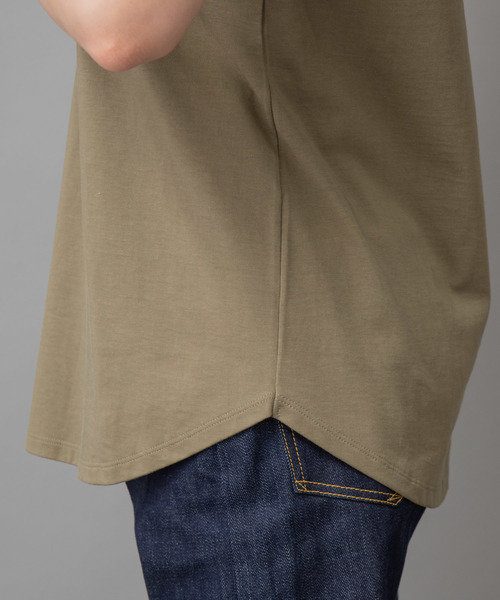 Munich（ミューニック）の「【Munich定番】コットンジャージタンクトップ（Tシャツ/カットソー・レディース・ホワイト/ブラック/ベージュ/カーキ/イエロー・FREE）」の18枚目の写真