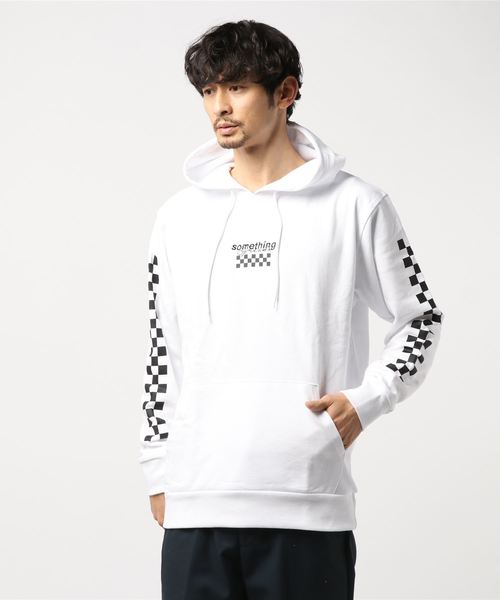 WEGO（ウィゴー）の「WEGO/ストリートプリントプルパーカー（パーカー・メンズ・ホワイト/ブラック/ホワイト系その他/オレンジ系その他・SMALL/MEDIUM/LARGE）」の16枚目の写真