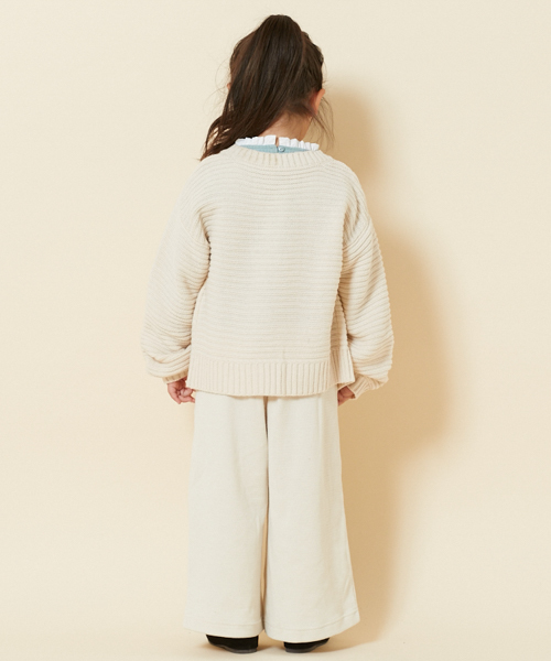 PairPair（ペアペア）の「ふんわり袖トッパーカーディガン（カーディガン/ボレロ・キッズ・ピンク/アイボリー・S(100-115)/M(115-130)）」の19枚目の写真