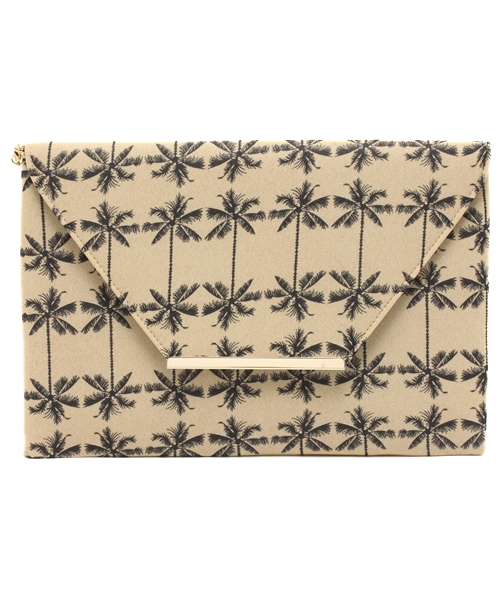 ROSE BUD（ローズバッド）の「(TOP BEAUTY) EVS1-5088-2 HANDBAG（クラッチバッグ・レディース・ブルー/ブルー系その他/ベージュ・ONE SIZE）」の2枚目の写真