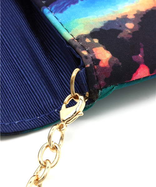 ROSE BUD（ローズバッド）の「(TOP BEAUTY) EVS1-5088-2 HANDBAG（クラッチバッグ・レディース・ブルー/ブルー系その他/ベージュ・ONE SIZE）」の9枚目の写真