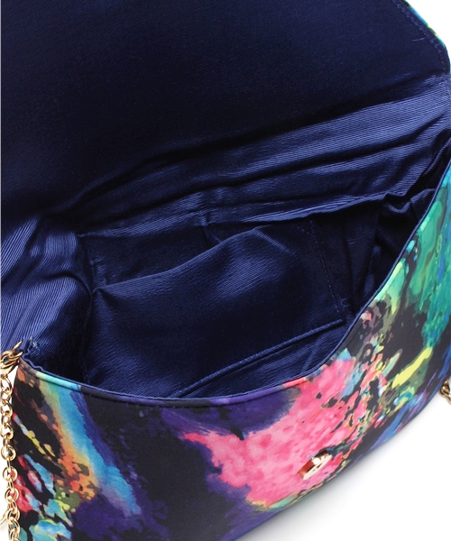 ROSE BUD（ローズバッド）の「(TOP BEAUTY) EVS1-5088-2 HANDBAG（クラッチバッグ・レディース・ブルー/ブルー系その他/ベージュ・ONE SIZE）」の7枚目の写真