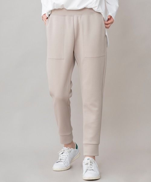 Munich(ミューニック)の「ダンボールニット スウェットパンツ(その他パンツ・レディース・チャコールグレー/ブラック/カーキ/グレイッシュベージュ/モカ/スモークピンク/アイボリー・S/M/XS)」の12枚目の写真