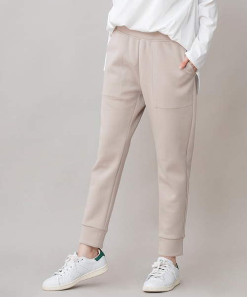 Munich(ミューニック)の「ダンボールニット スウェットパンツ(その他パンツ・レディース・チャコールグレー/ブラック/カーキ/グレイッシュベージュ/モカ/スモークピンク/アイボリー・S/M/XS)」の14枚目の写真