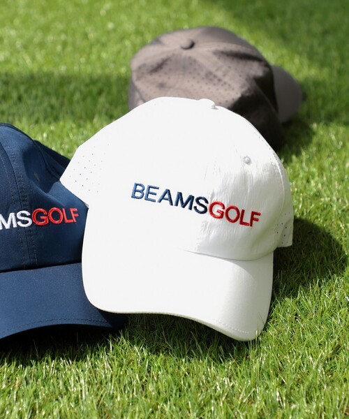 BEAMS GOLF（ビームスゴルフ）の「レーザー パンチング キャップ