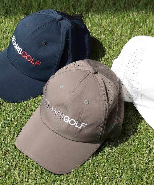 レーザー パンチング キャップ（キャップ）｜BEAMS GOLF