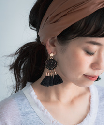 Libra Cue | Libra 3Pタッセルピアス(ピアス（両耳用）)