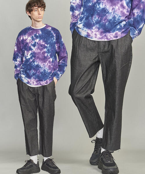 BEAUTY&YOUTH UNITED ARROWS（ビューティーアンドユースユナイテッドアローズ）の「【WEB限定】 by デニム 2P ワイドパンツ（デニムパンツ・メンズ・ブラック/ネイビー・M/L/S/XL）」の2枚目の写真